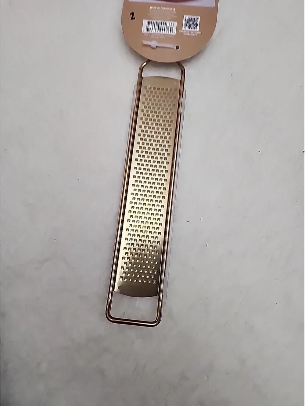 Kitchen Lemon Zester, Stainless Steel Hand Held Parmesan Cheese Grater for Ginge